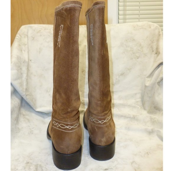 Suede Boots Primo Piano Size 38 - Picture 2 of 7
